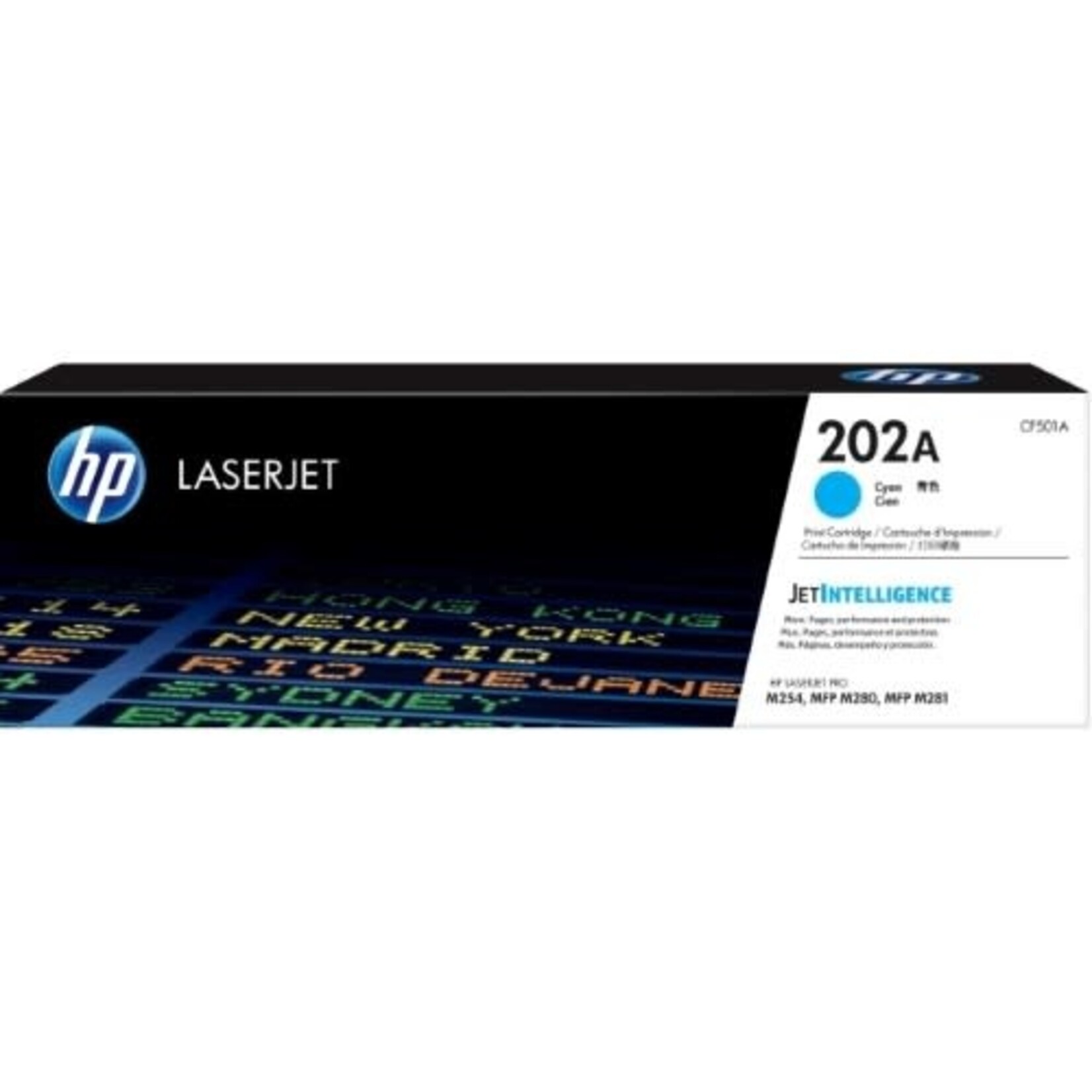 HP LASER TONER HP 202A CYAN - CF501A
