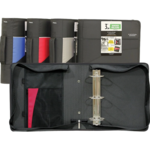 Hilroy BINDER-ZIPPERED, FIVE STAR, 3'' D-RING, ASSORTED COLOURS