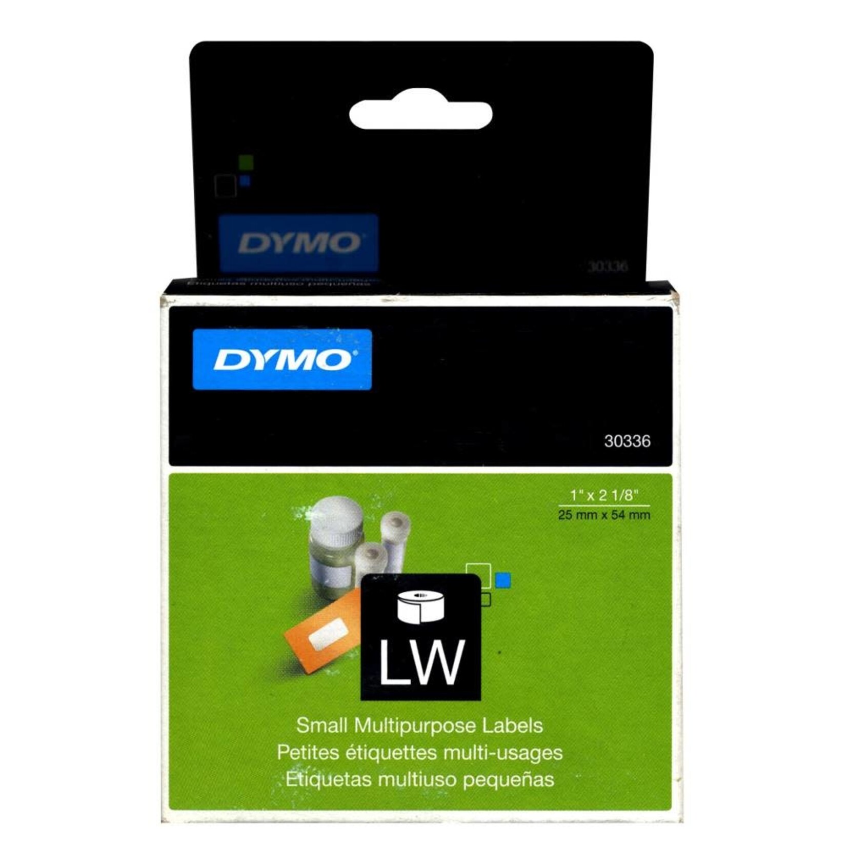 Dymo LABELS-DYMO LABELWRITER, MULTI-PURPOSE 1X2-1/8, 500/PK