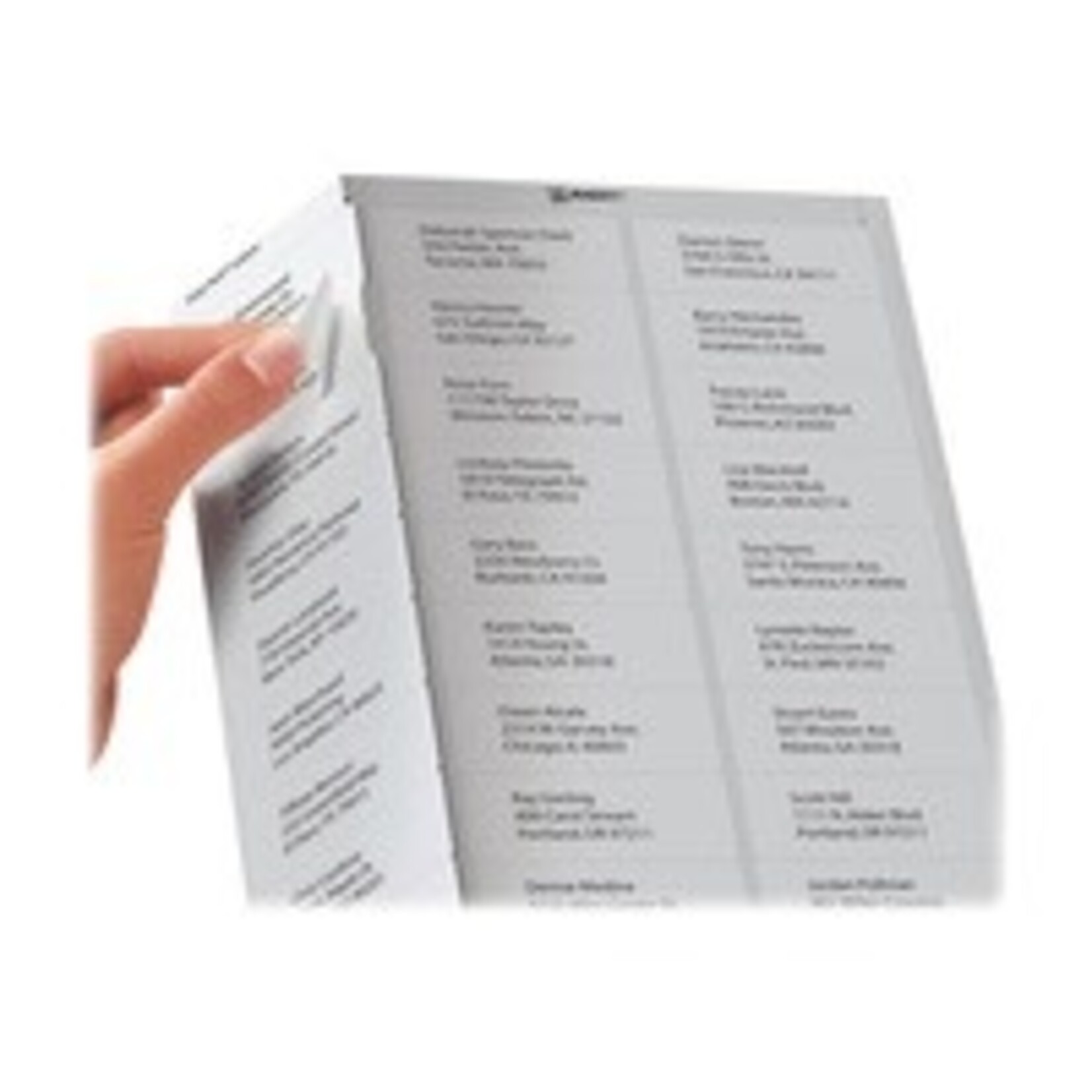 Avery LABELS-ADDRESS EASY PEEL WHITE 1X2-5/8 750/EV 5260