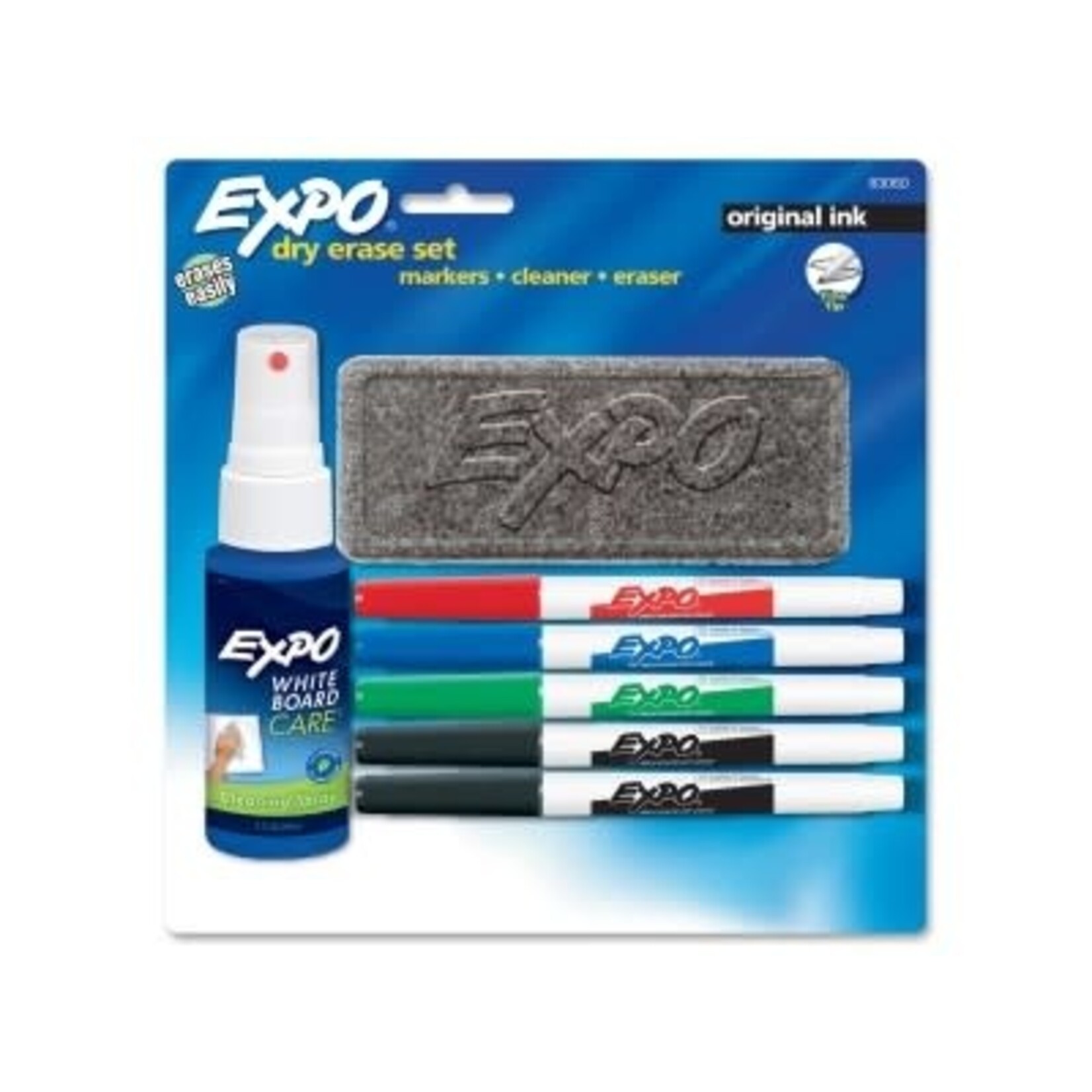 Expo MARKER SET-DRY ERASE, EXPO LOW ODOUR STARTER, FINE TIP