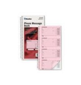 Blueline MESSAGE BOOK-11X5-11/16 NCR 400 MESSAGES, DUPLICATE ENGLISH