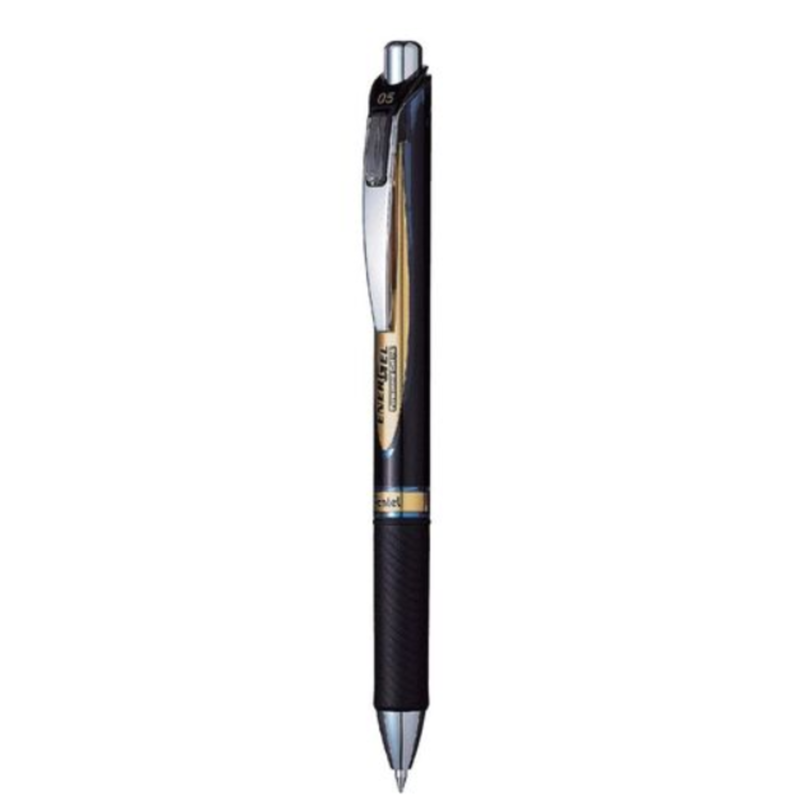 Pentel PEN-RETRACTABLE, ENERGEL RTX ROLLER, PERMANENT 0.5MM BLUE