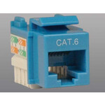 Tripp Lite Tripp Lite Cat6/Cat5e RJ45 110 Punch Down Keystone Jack, Blue