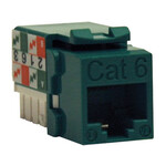 Tripp Lite Tripp Lite Cat6/Cat5e RJ45 110 Punch Down Keystone Jack, Green