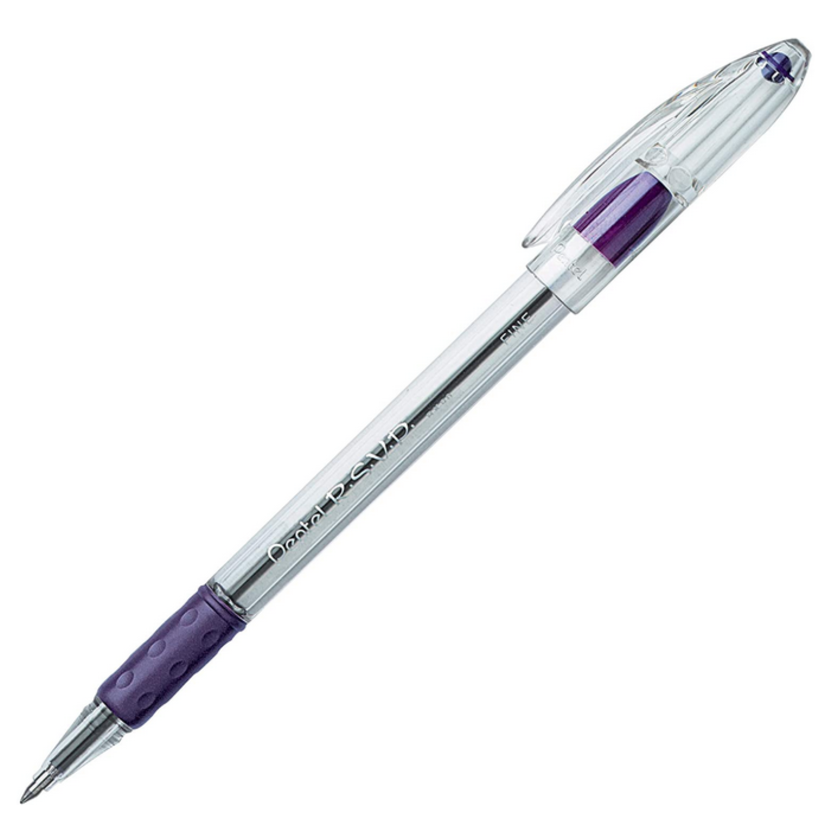 Pentel PEN-STICK, R.S.V.P. BALLPOINT FINELINE, VIOLET