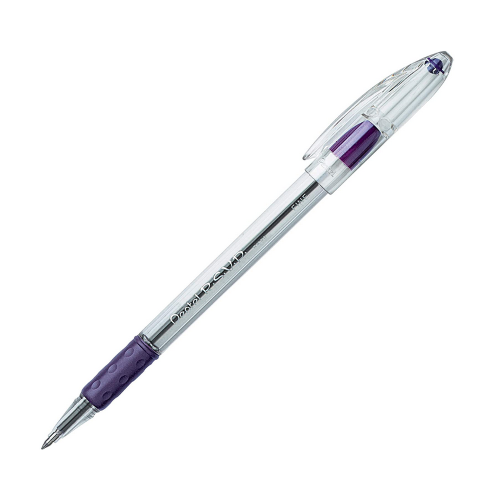 Pentel PEN-STICK, R.S.V.P. BALLPOINT FINELINE, VIOLET