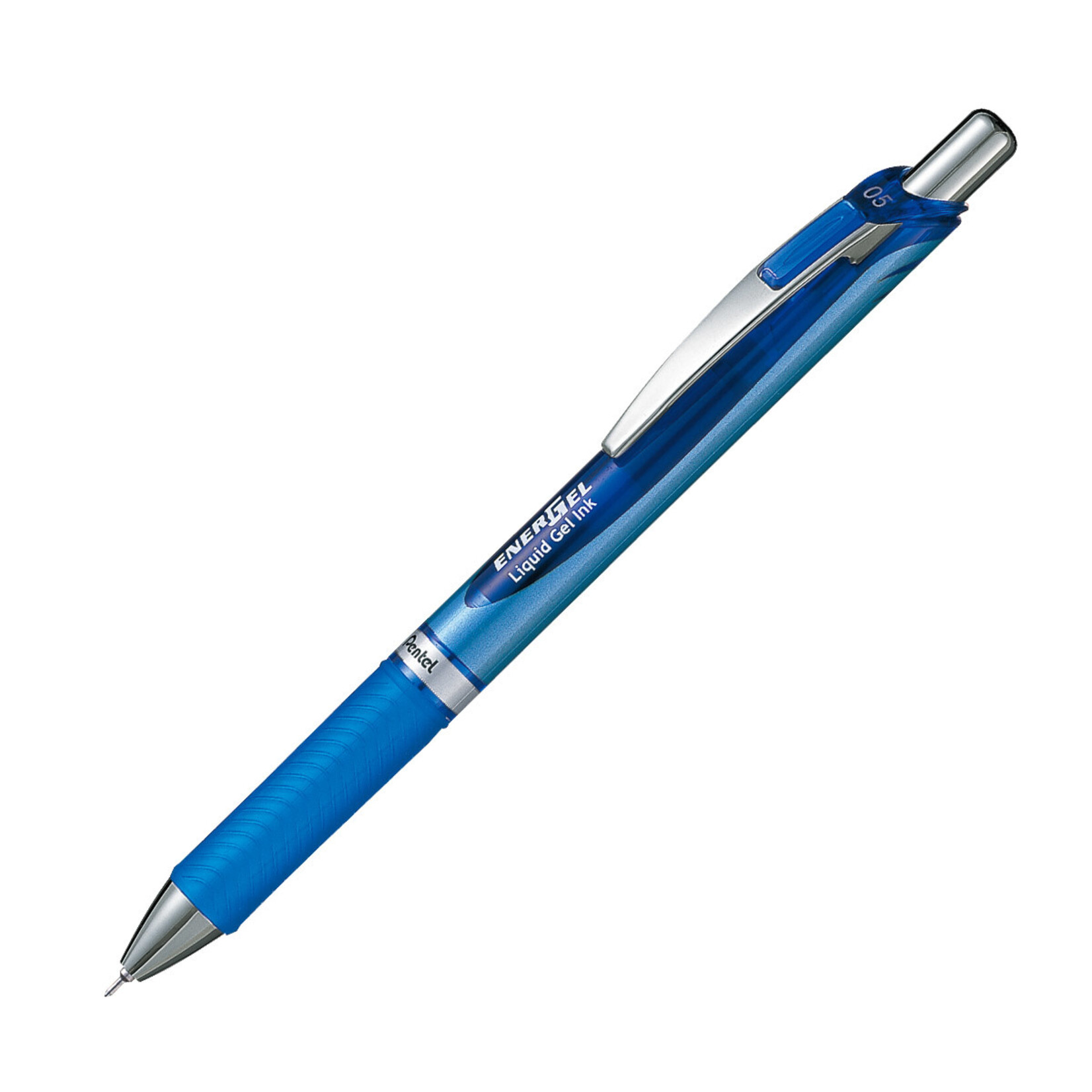 Pentel PEN-RETRACTABLE, ENERGEL NEEDLE TIP 0.5MM, BLUE