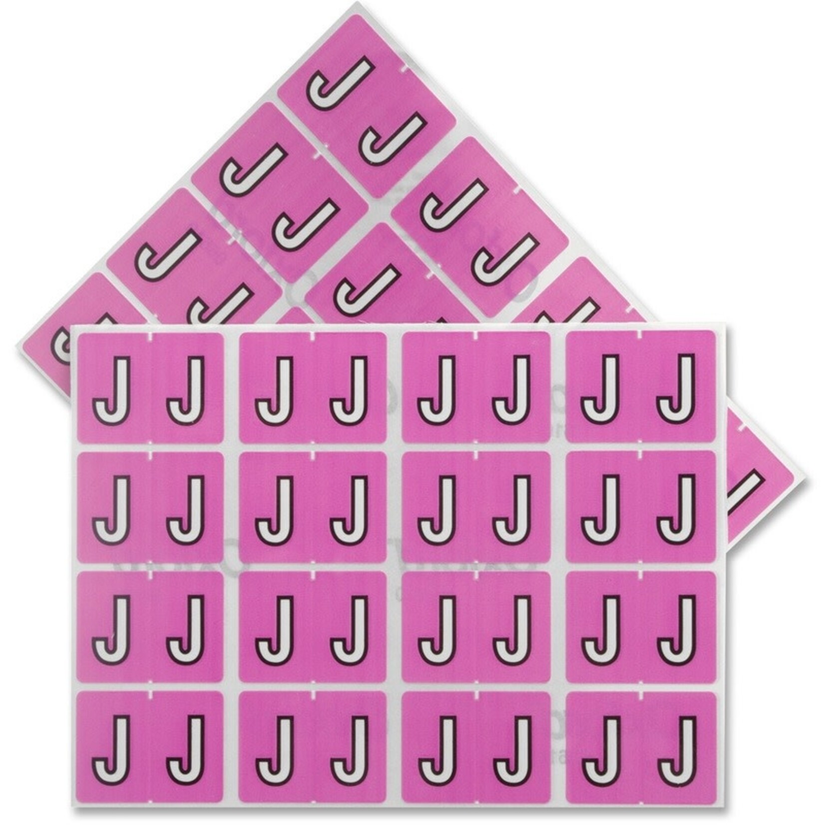 TOPS Products LABELS-ALPHABETIC COLOUR CODE, J  LILAC