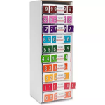 TOPS Products LABELS-NUMERIC COLOUR CODE, STARTER KIT