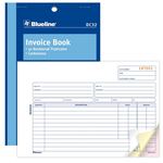 Blueline FORMS-NCR, INVOICE 5-3/8X8, 50 TRIPLICATE ENGLISH