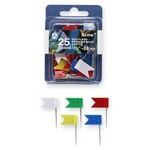 Acme United Map Flags Assorted 25/pack