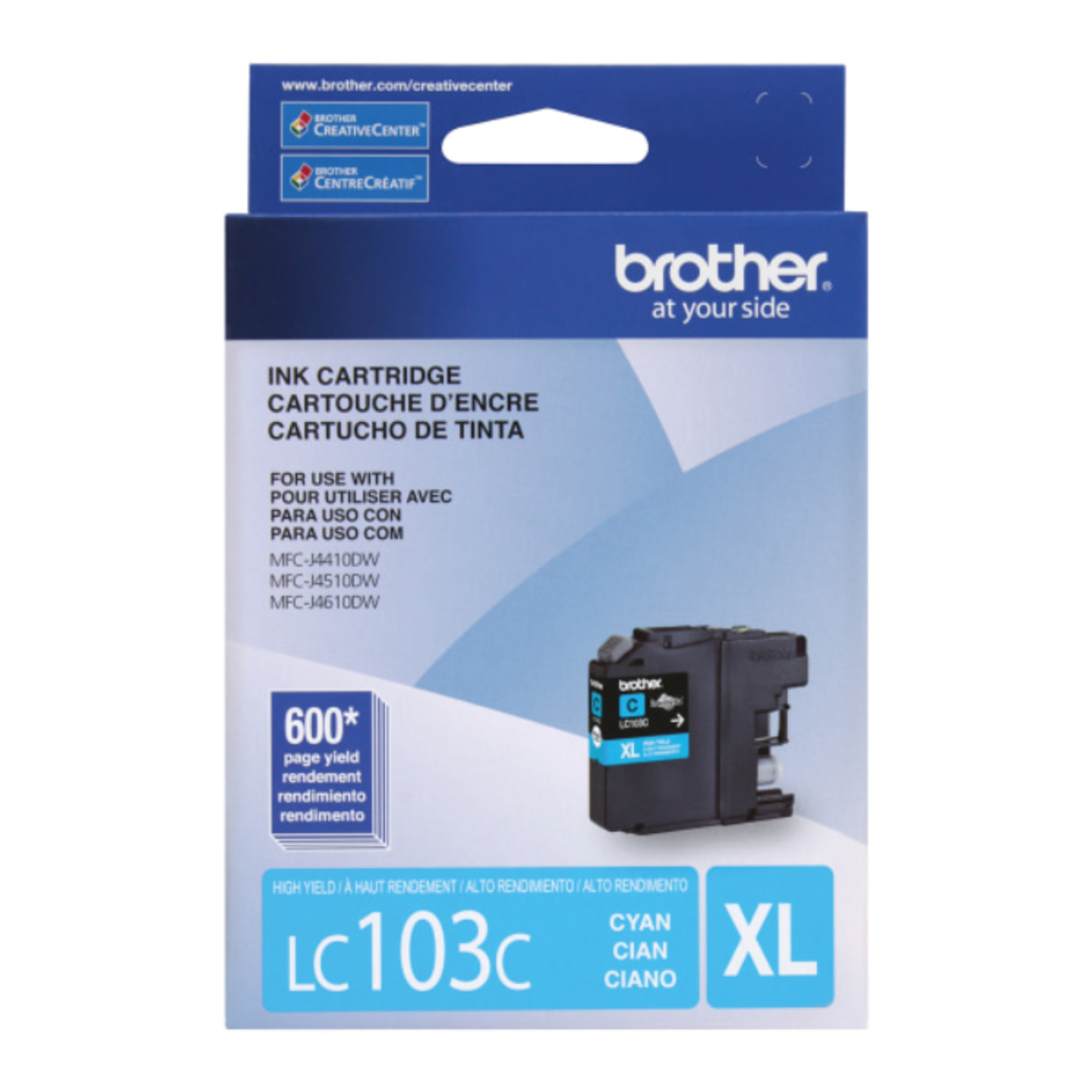Brother INKJET CARTRIDGE-BROTHER 103 CYAN HIGH YIELD