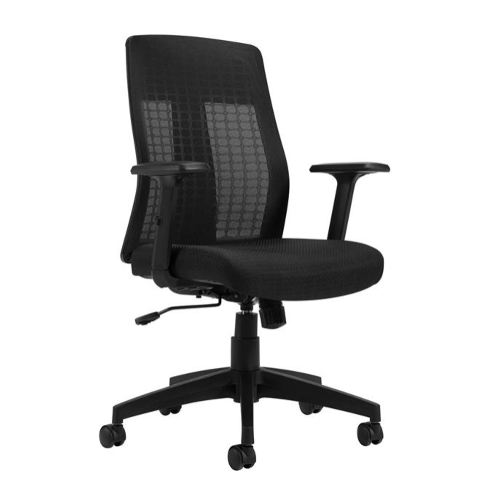 Offices to Go Chair - Offices to Go - Flint - Mesh Back Synchro-Tilter - Black