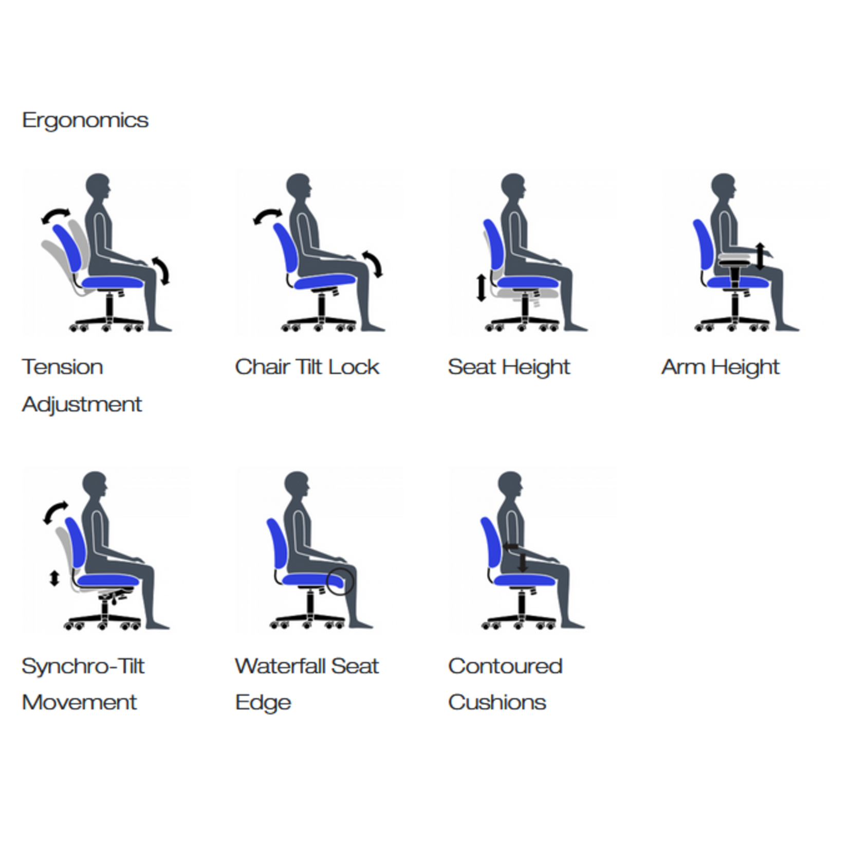Offices to Go Chair - Offices to Go - Pacer - High Back Synchro-Tilter