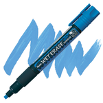 Pentel MARKER-WET ERASE CHALK, CHISEL, BLUE