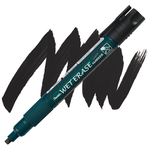 Pentel MARKER-WET ERASE CHALK, CHISEL, BLACK