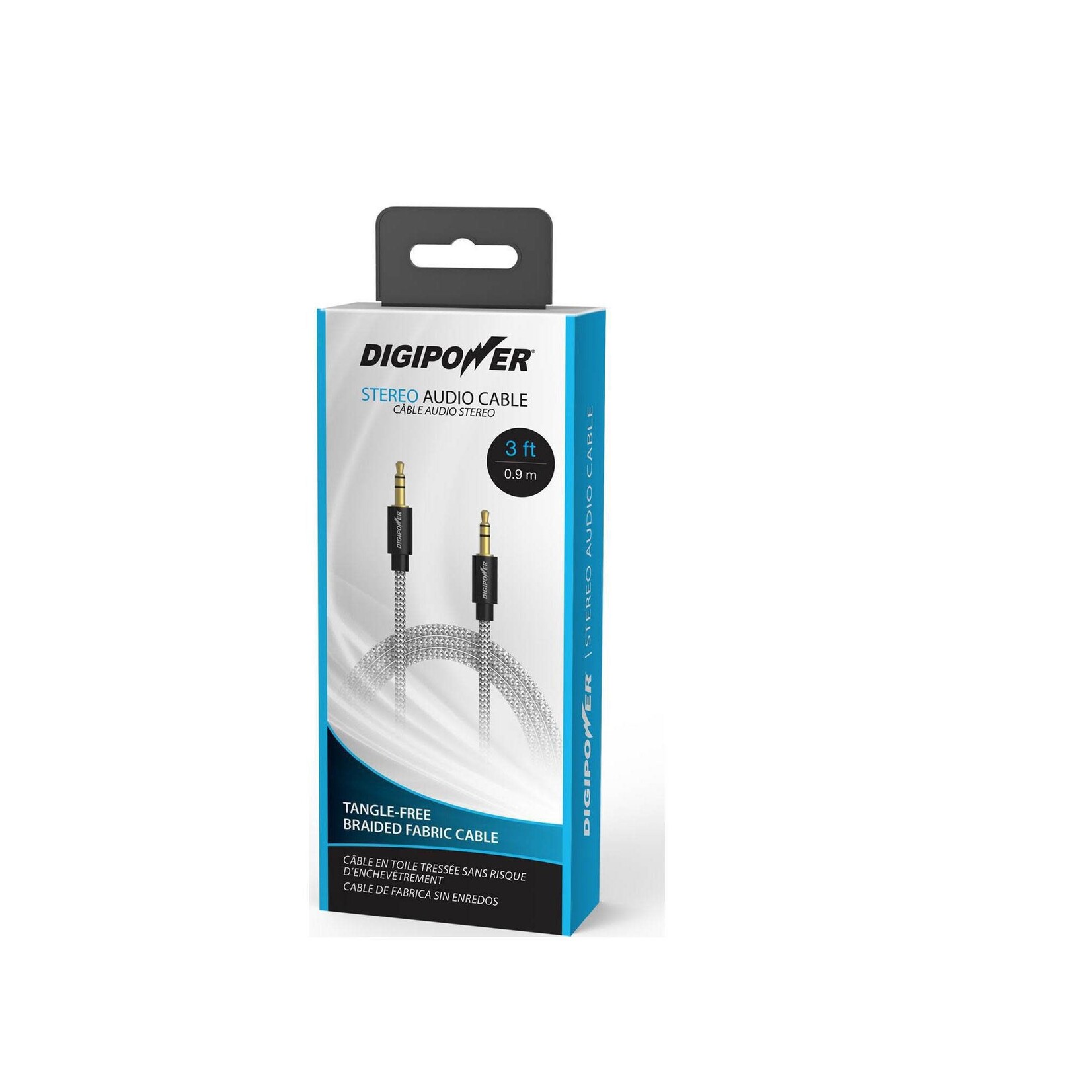 Digipower Digipower 3ft Stereo Audio 3.5mm Cable