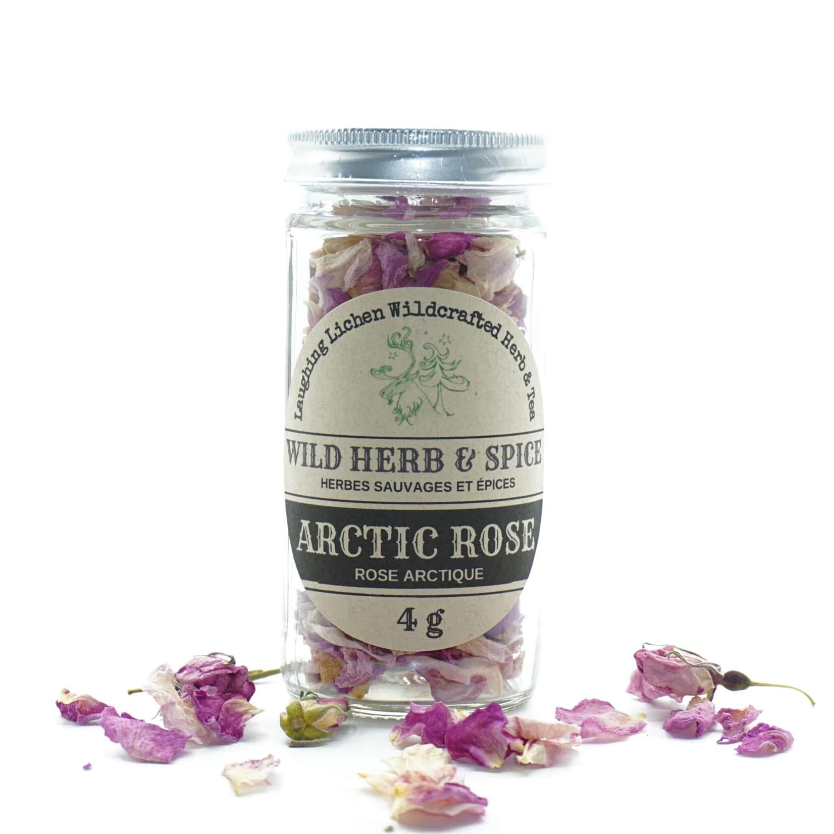 Laughing Lichen Arctic Rose Petal Garnish 4g - Laughing Lichen