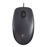 Logitech Mouse - Logitech B100 USB Corded Black
