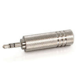 C2G 3.5MM STEREO MALE TO 6.3MM STEREO FEMALE