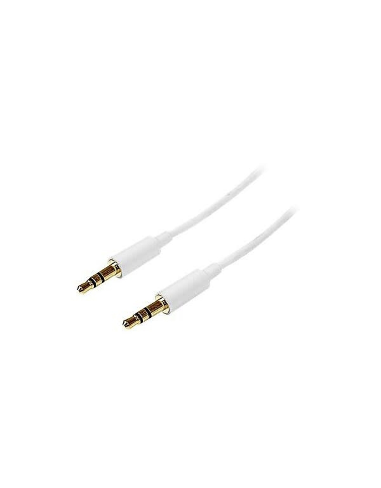 Startech 2M WHITE SLIM 3.5MM STEREO AUDIO CABLE