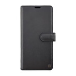 Uunique Samsung Galaxy A50 Uunique Black Genuine Leather 2-in-1 Detachable Folio Case
