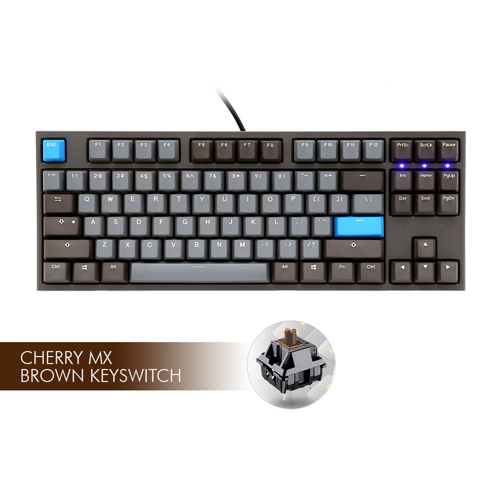 Ducky Ducky One2 TKL Skyline Keyboard - CMX Brown Switch - NSIXTY