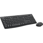 Logitech Logitech MK295 Silent Wireless Mouse & Keyboard, Graphite