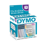 Dymo LABELS-DYMO LABELWRITER, MULTI-PURPOSE 2-1/4X1-1/4, 1000/PK