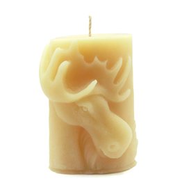 Laughing Lichen Moose Beeswax Candle - Laughing Lichen