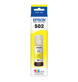 Epson Epson 502 EcoTank Auto-Stop Ink Bottle, Yellow