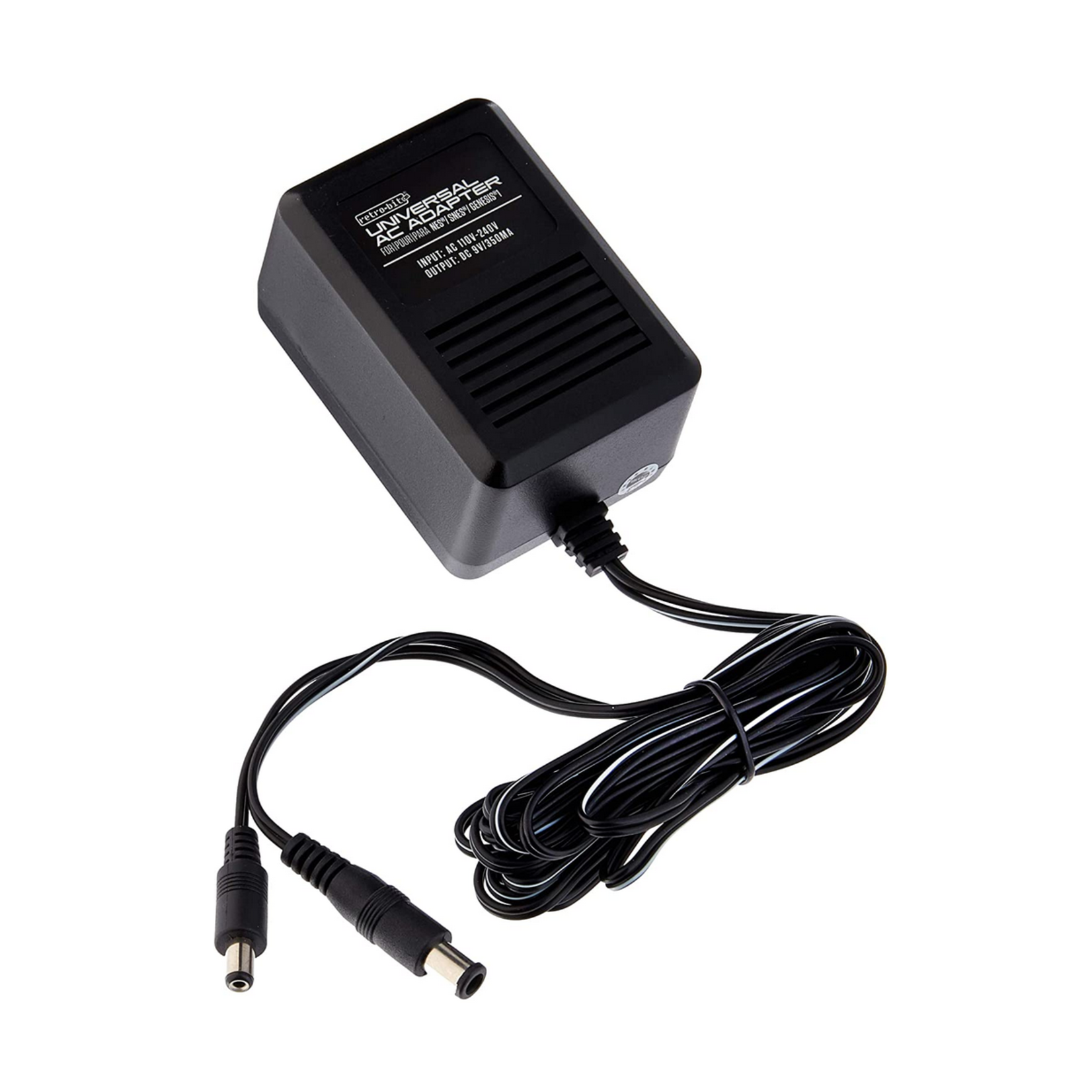 Retro-Bit Retro-Bit AC Power Adapter-Black, All Nintendo Consoles