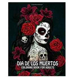 WolvesPeace Coloring Books Dia de Los Muertos (Day of the Dead) Colouring Book for Adults