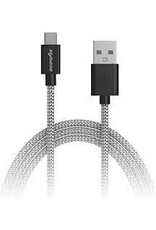 Digipower Digipower 10ft Fabric Braided USB A to C Cable