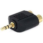 Monoprice Monoprice RCA Plug to 2x RCA Jack Splitter Adapter