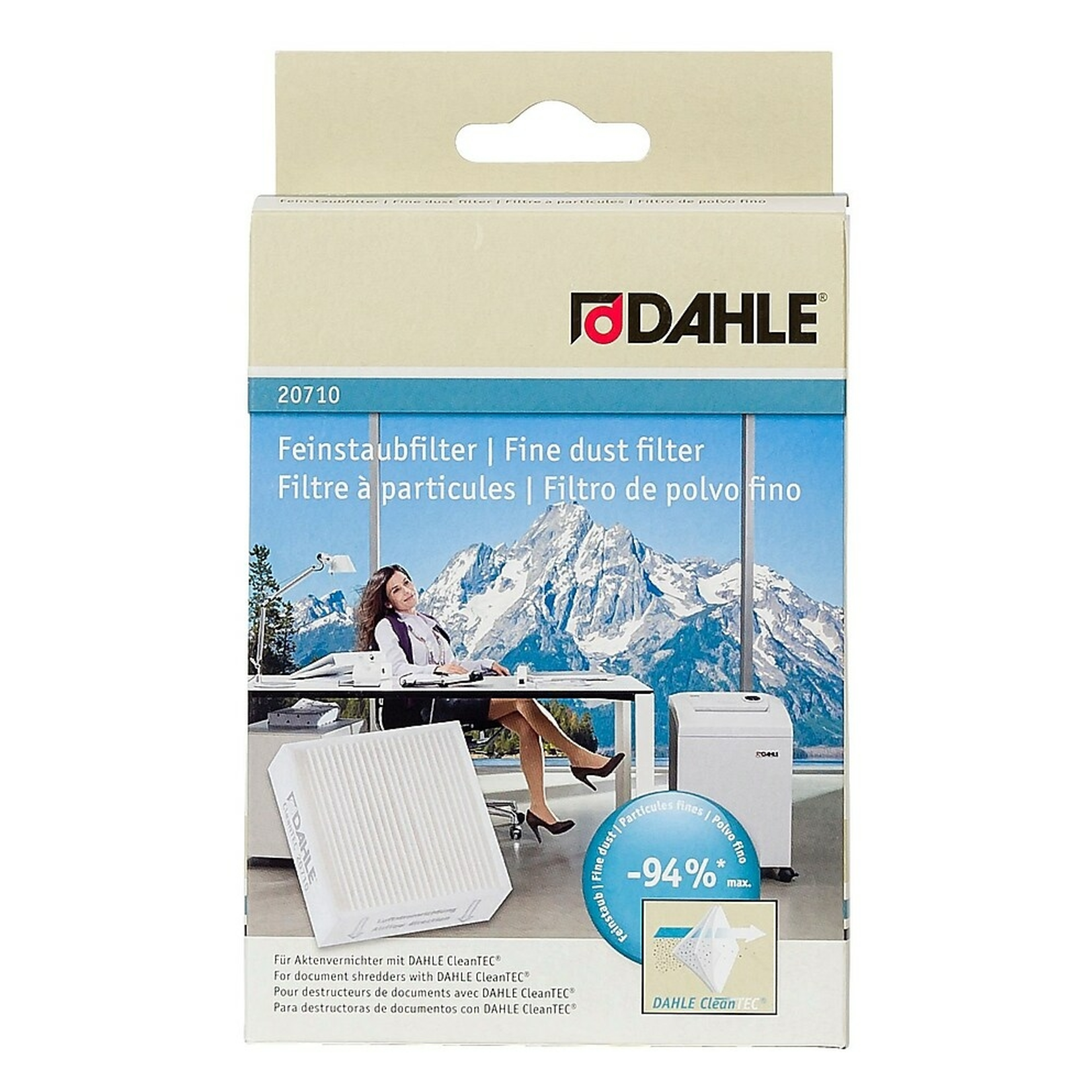 Dahle Air Filter for all Dahle CleanTEC Paper Shredders