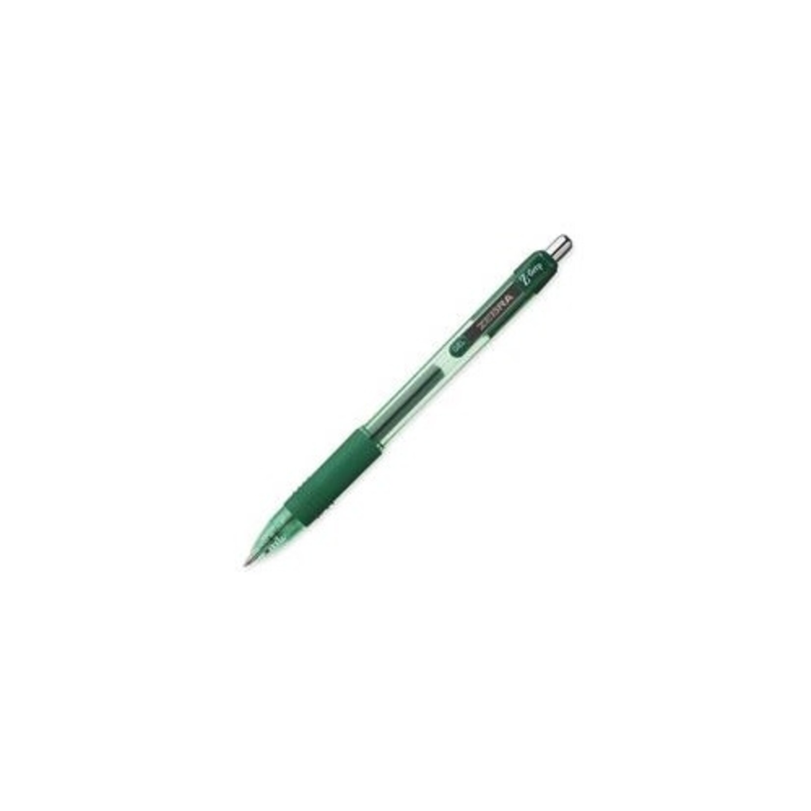 Zebra Pen PEN-RETRACTABLE, Z-GRIP GEL ROLLER, 0.7MM GREEN