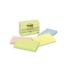 Post-it NOTES-POST-IT, RECYCLED 3X5 HELSINKI COLLECTION