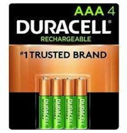 Duracell Duracell AAA Rechargeable Staycharged Batteries 4 Pack