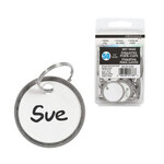 Merangue Merangue Metal Rim Key Tags Diameter 50/Pack