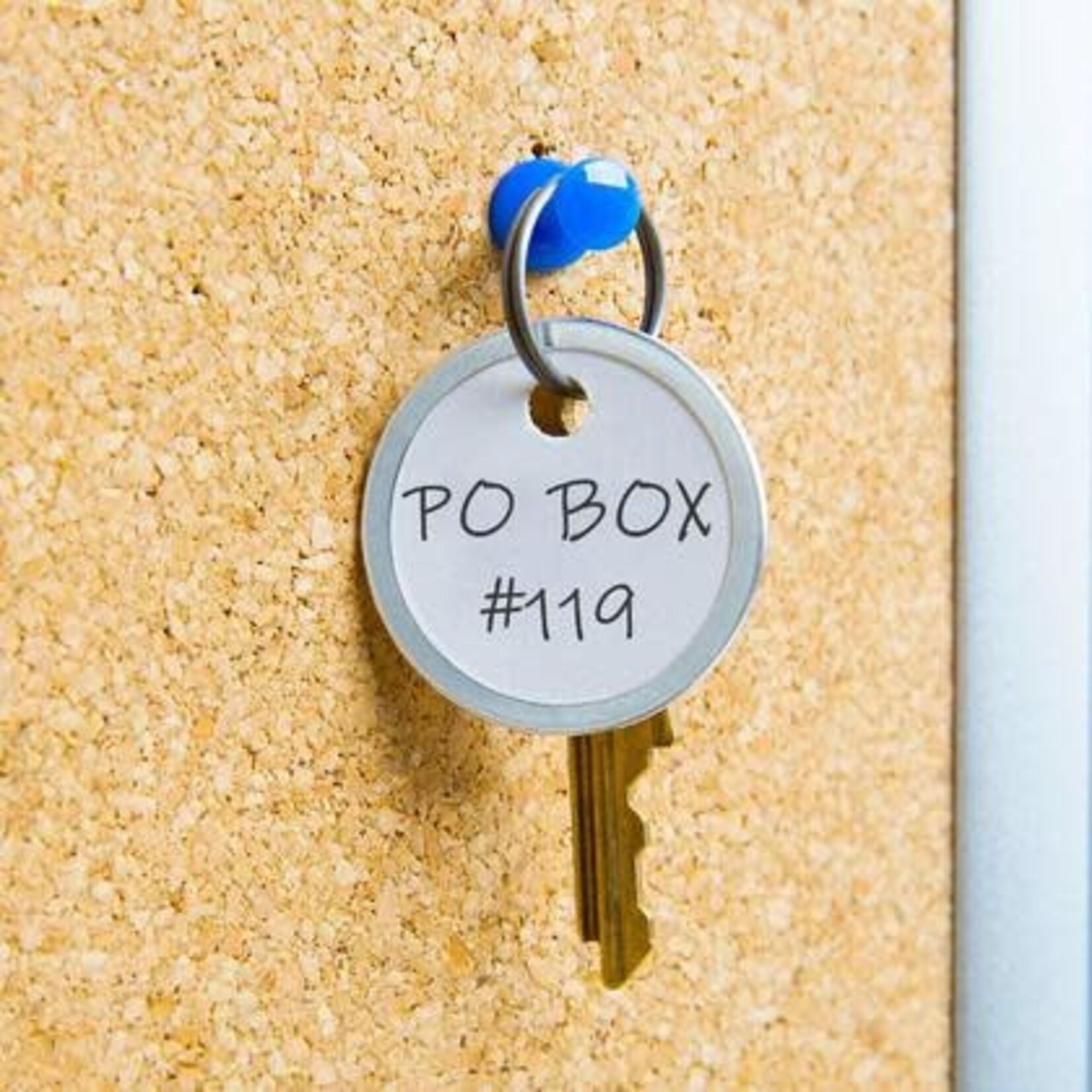 Merangue Merangue Metal Rim Key Tags Diameter 50/Pack