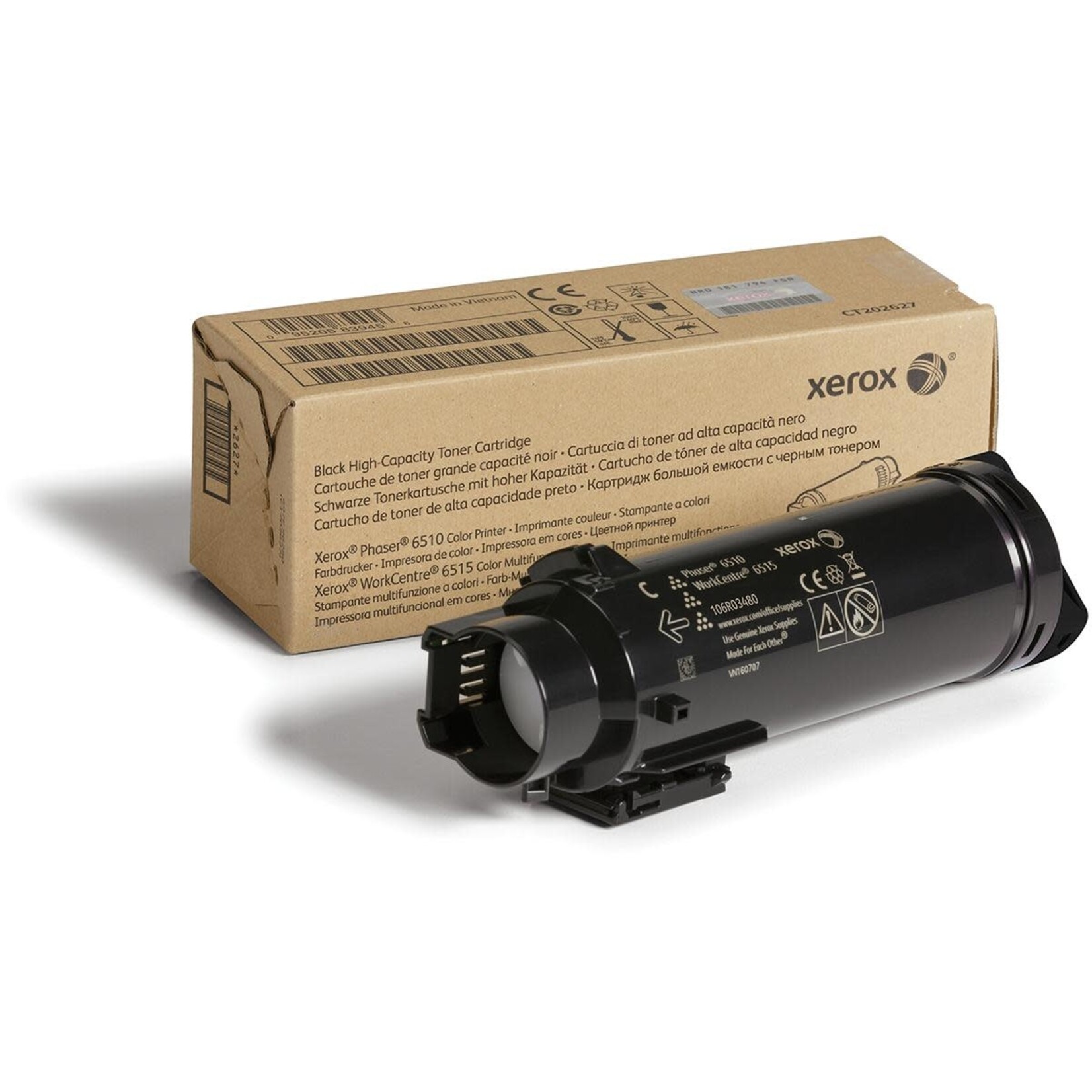 Xerox LASER TONER Xerox Laser Toner 6510 6515 High Capacity Black