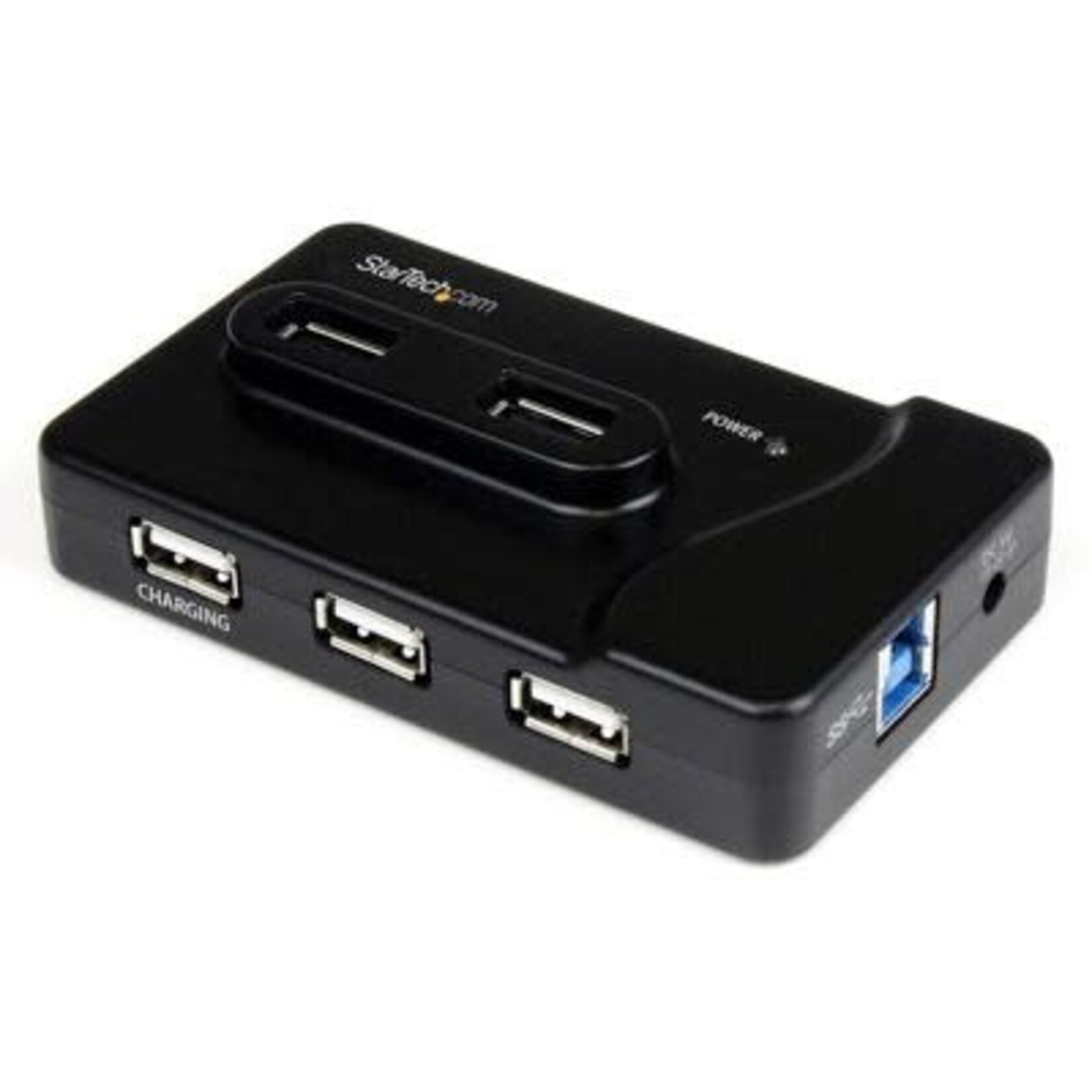 Startech Startech 6 Port Compact USB 3.0/2.0 Hub, Black