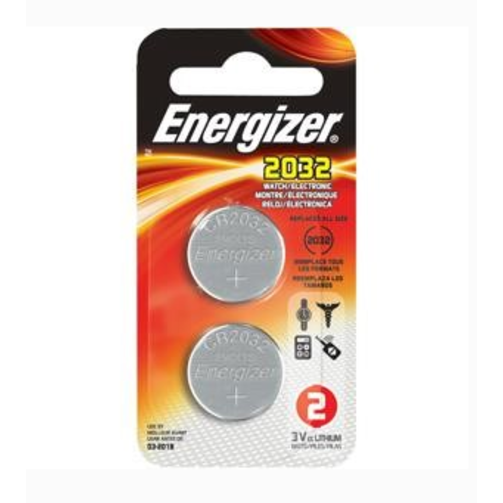 Energizer Energizer Lithium 2032 3V 2 Pack
