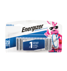Energizer Energizer Ultimate Lithium AAA Batteries 12 Pack