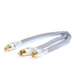 Ultralink Ultralink Caliber Audio Y Cable 1 Female To 2 Male RCA