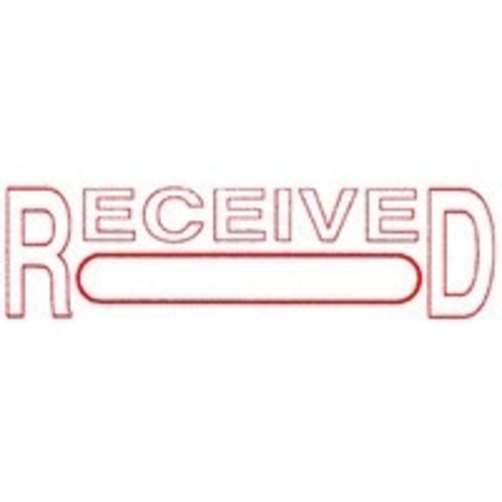 Trodat STAMP-PRINTY, LARGE, RECEIVED (BOX UNDER)