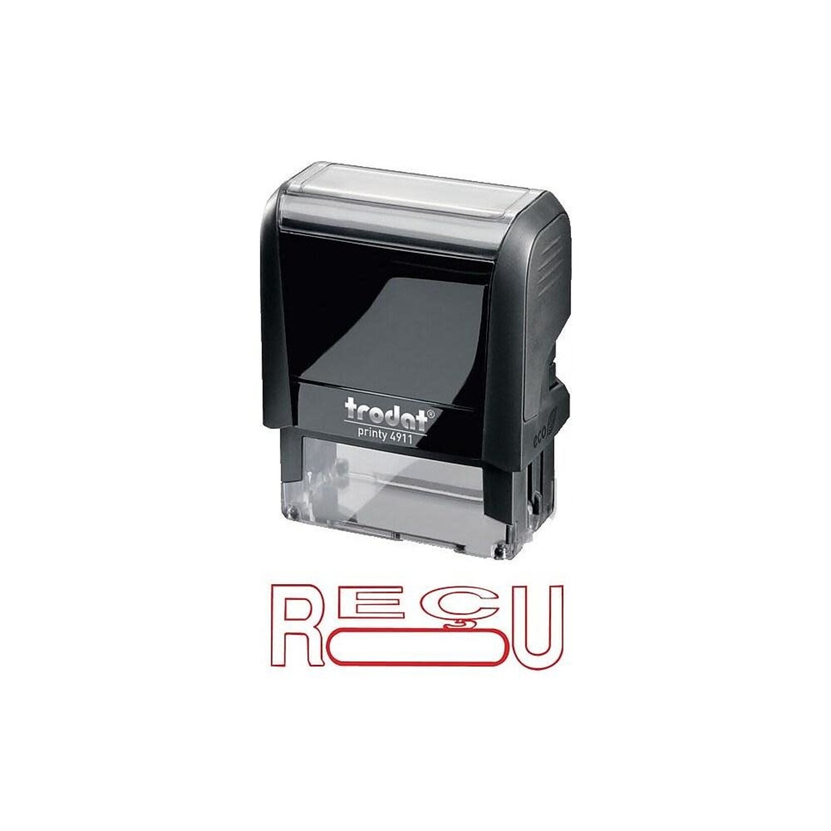 Trodat STAMP-PRINTY, LARGE, RECU (BOX UNDER)