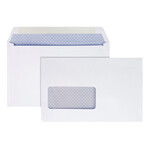 Staples Envelopes - T4 Security 5.75x9, 1 Window, White, 25 Pack